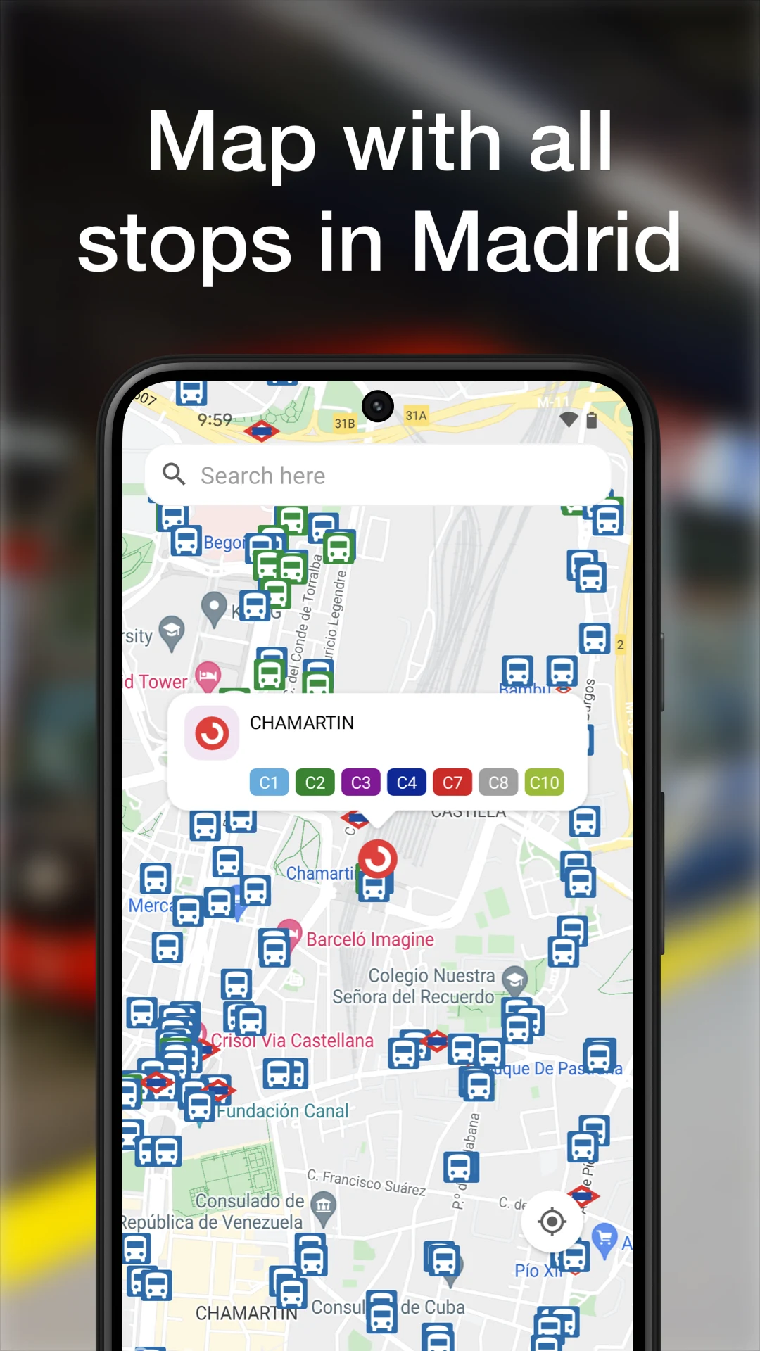 Madrid Transport - Bus Card screenshot